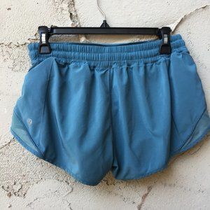 RARE Lululemon Hotty Hot Short II 2.5" Persian Blue I Size 8